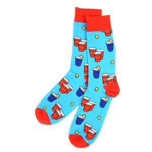 Men's Crew Socks - Beer Pong- NWT